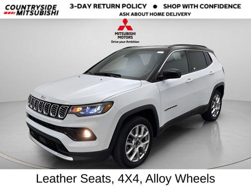 Bright White Clearcoat 2025 Jeep Compass Limited