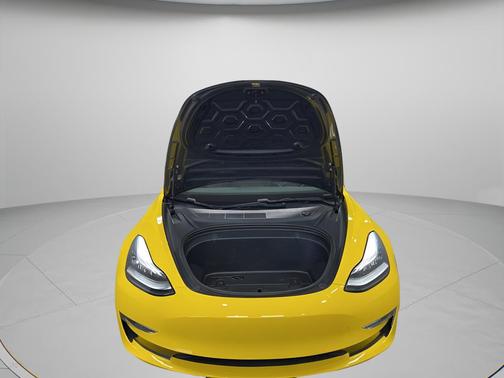 Yellow 2019 Tesla Model 3 Standard Range Plus