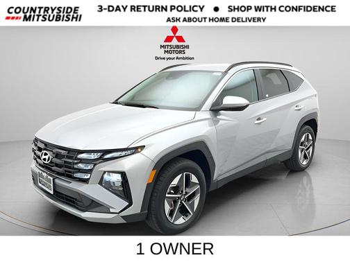 Shimmering Silver 2025 Hyundai TUCSON SEL