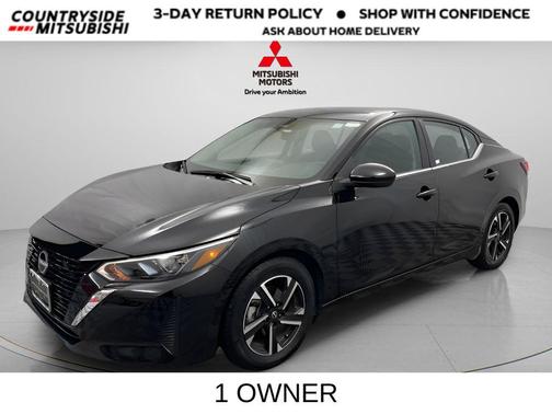 Super Black 2024 Nissan Sentra SV