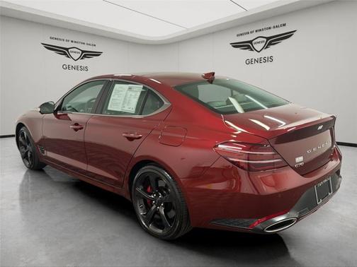 Cavendish Red 2026 Genesis G70 3.3T Sport Prestige
