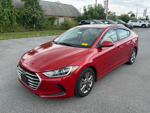 Scarlet Red 2018 Hyundai ELANTRA SEL
