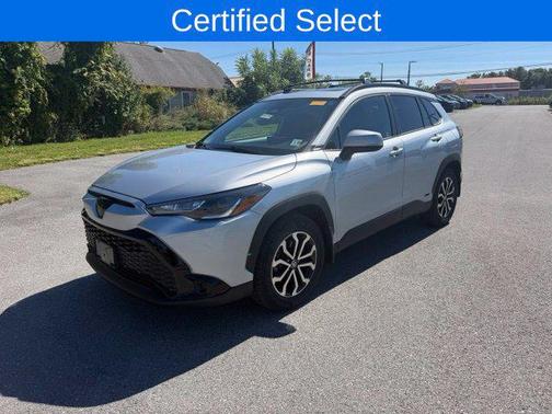 Sonic Silver 2024 Toyota Corolla Cross Hybrid SE