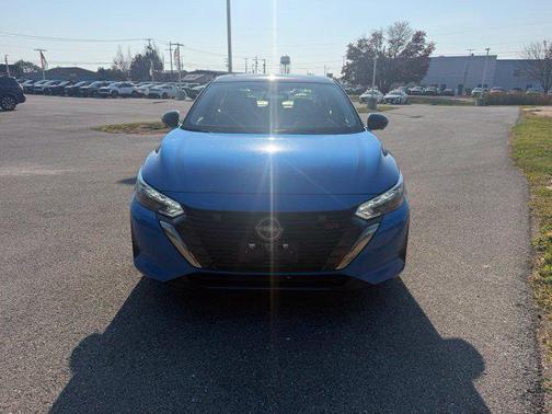 Electric Blue Metallic/Super Black 2024 Nissan Sentra SR