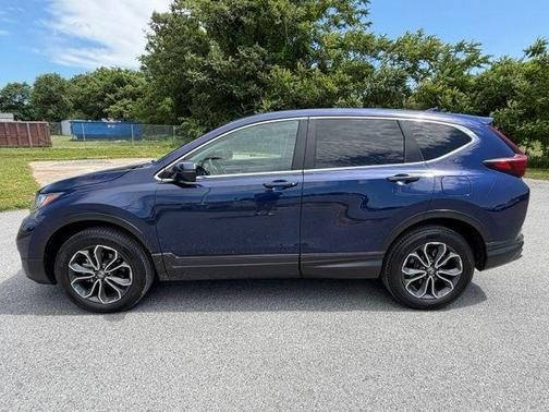 Blue 2020 Honda CR-V AWD EX-L