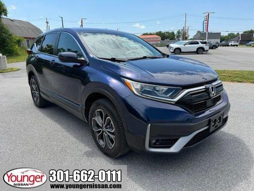 Blue 2020 Honda CR-V AWD EX-L