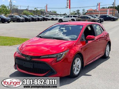Finish Line Red 2022 Toyota Corolla SE