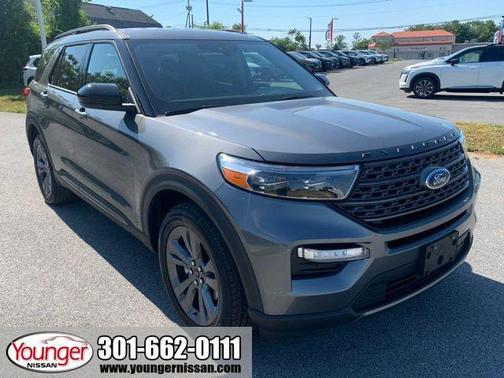 Carbonized Gray Metallic 2022 Ford Explorer XLT