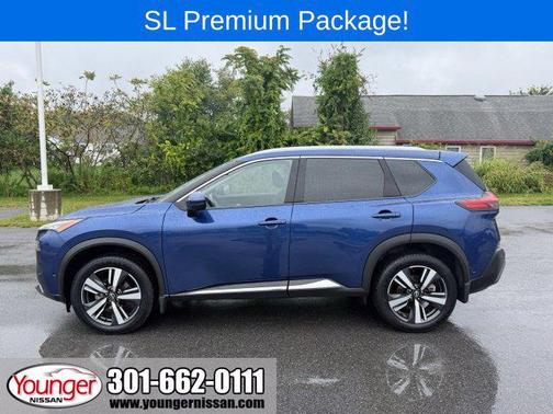 Caspian Blue Metallic 2023 Nissan Rogue SL