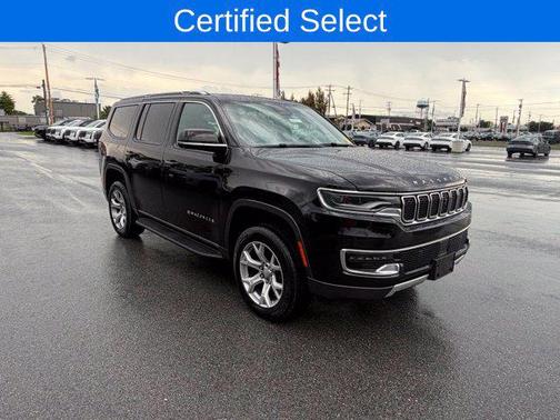 Diamond Black Crystal Pearlcoat 2022 Jeep Wagoneer Series II 4x4