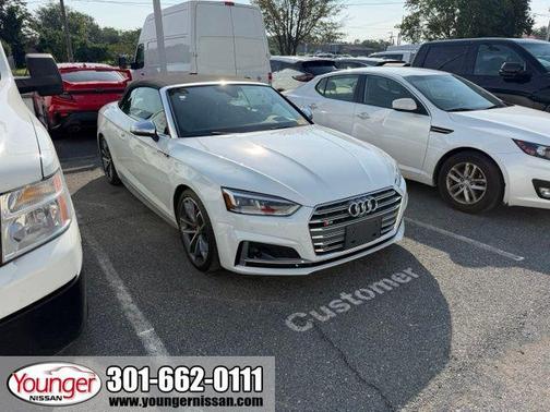 White 2018 Audi S5 3.0T Prestige
