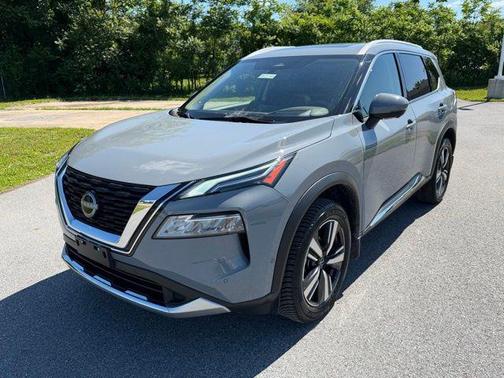Boulder Gray Pearl 2023 Nissan Rogue Platinum