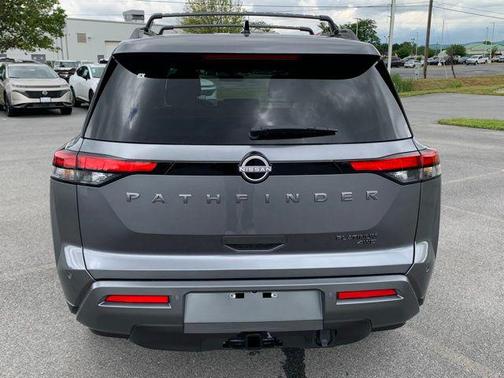 Gun Metallic 2026 Nissan Pathfinder Platinum