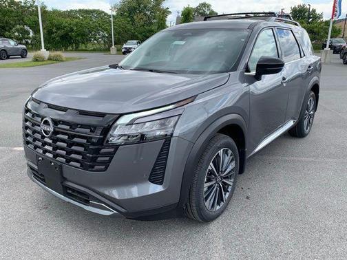 Gun Metallic 2026 Nissan Pathfinder Platinum