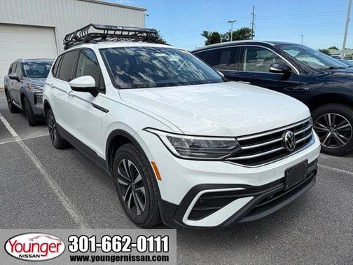 Pure White 2023 Volkswagen Tiguan 2.0T S