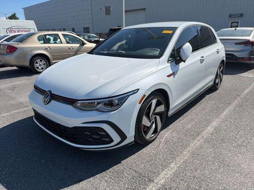 Opal White Pearl 2024 Volkswagen Golf GTI 2.0T S DSG