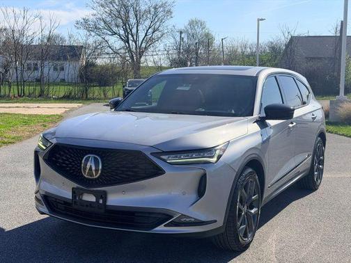 Lunar Silver Metallic 2022 Acura MDX A-Spec Package