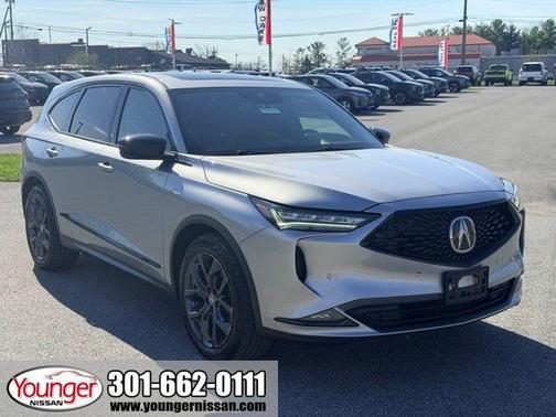 Lunar Silver Metallic 2022 Acura MDX A-Spec Package