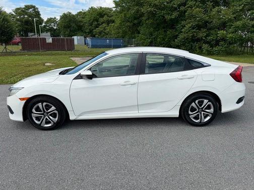 White Orchid Pearl 2016 Honda Civic LX