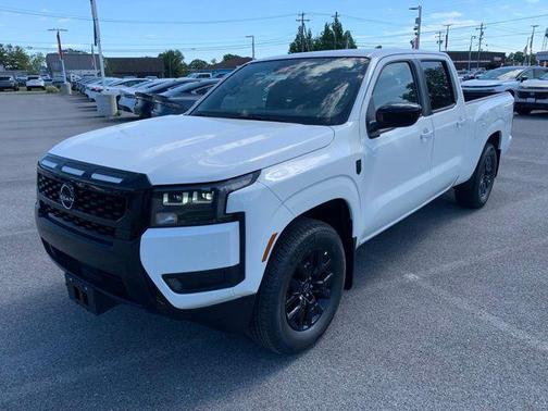 Glacier White 2026 Nissan Frontier SV