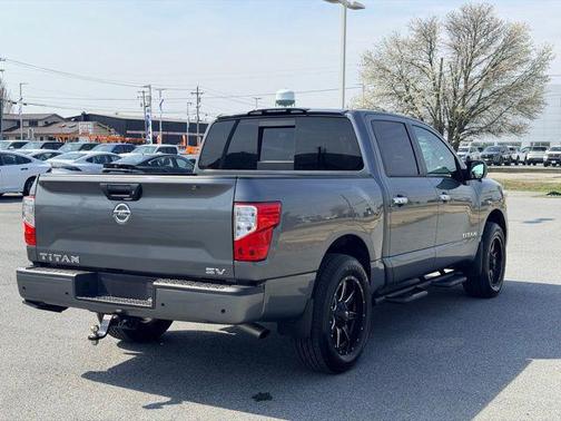 Gun Metallic 2021 Nissan Titan SV