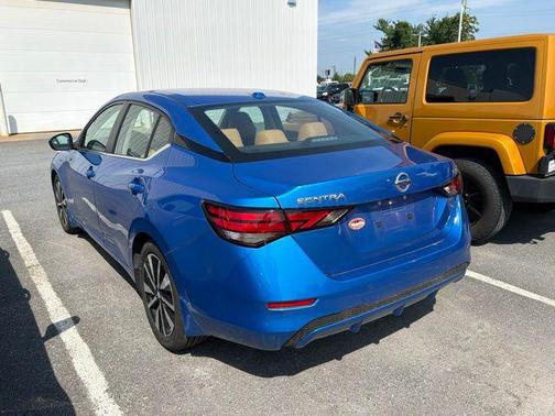 Electric Blue Metallic 2023 Nissan Sentra SV