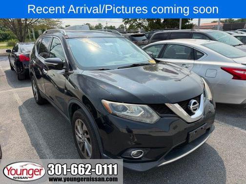 Super Black 2015 Nissan Rogue SL