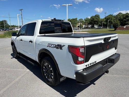 Glacier White 2024 Nissan Titan PRO-4X