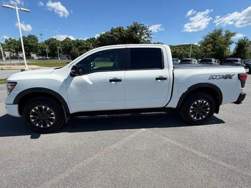 Glacier White 2024 Nissan Titan PRO-4X