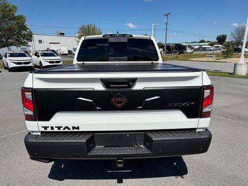 Glacier White 2024 Nissan Titan PRO-4X