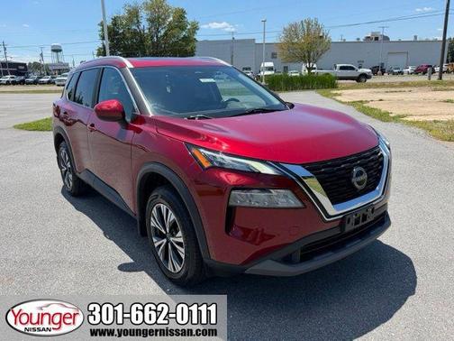 Scarlet Ember Tintcoat 2023 Nissan Rogue SV