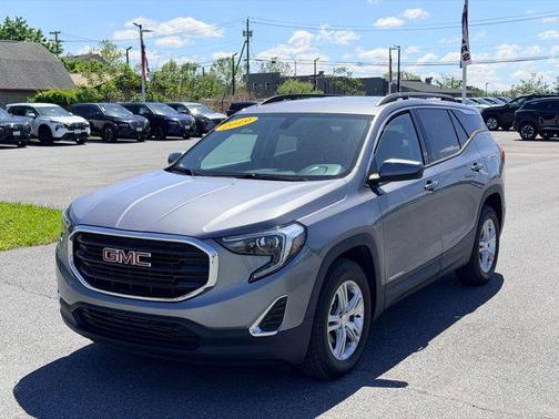 Satin Steel Metallic 2019 GMC Terrain SLE