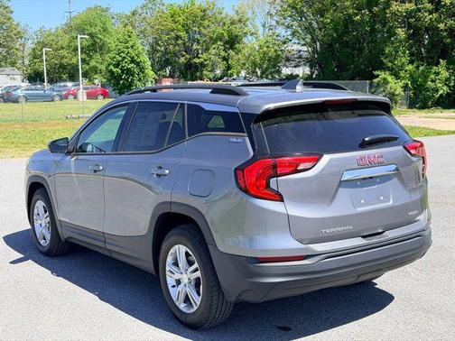 Satin Steel Metallic 2019 GMC Terrain SLE