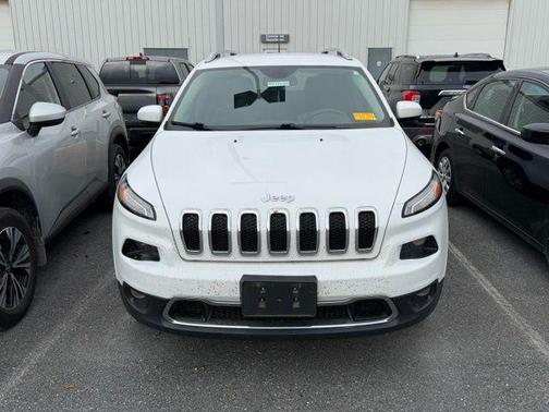 Bright White Clearcoat 2018 Jeep Cherokee Limited