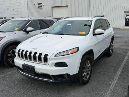 Bright White Clearcoat 2018 Jeep Cherokee Limited