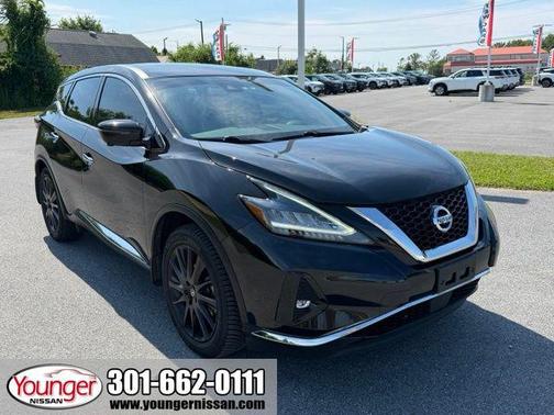 Magnetic Black Pearl 2021 Nissan Murano SL Intelligent AWD