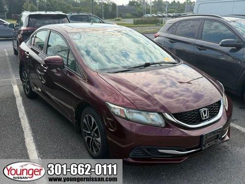 Gray 2014 Honda Civic EX
