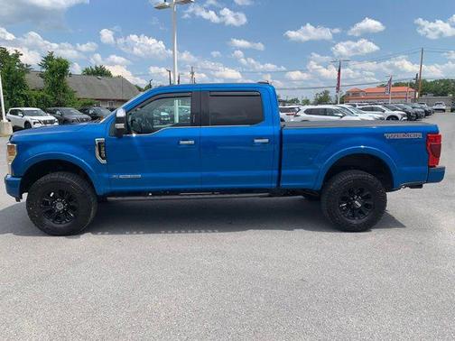 Blue Metallic 2020 Ford F-350 Platinum