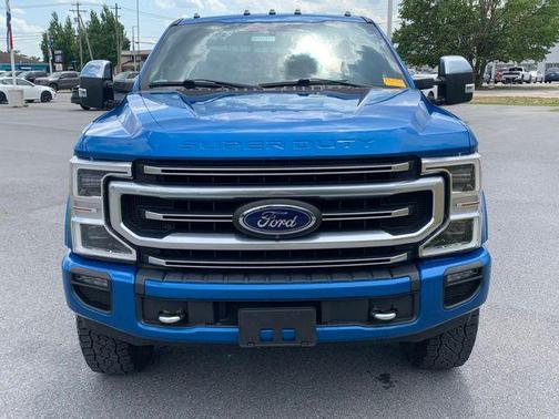 Blue Metallic 2020 Ford F-350 Platinum