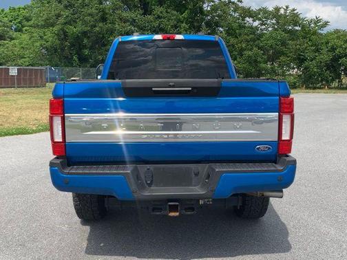 Blue Metallic 2020 Ford F-350 Platinum