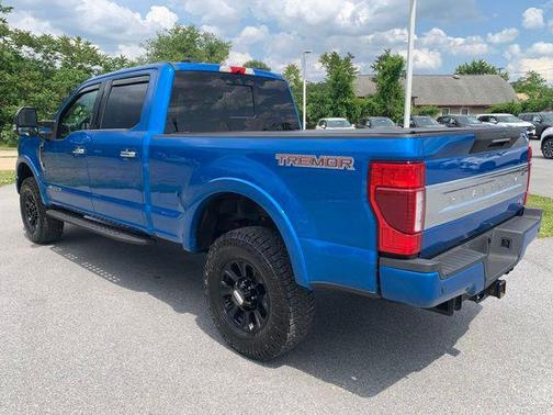 Blue Metallic 2020 Ford F-350 Platinum