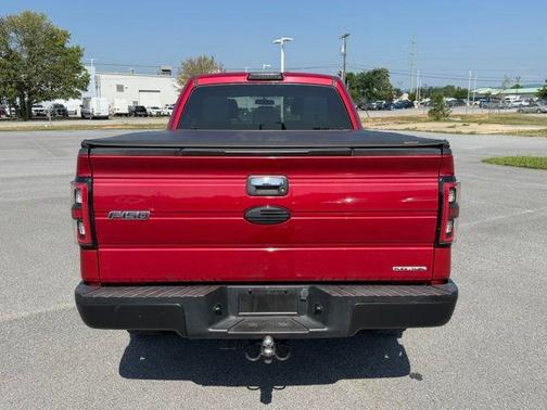RED 2011 Ford F-150 XLT