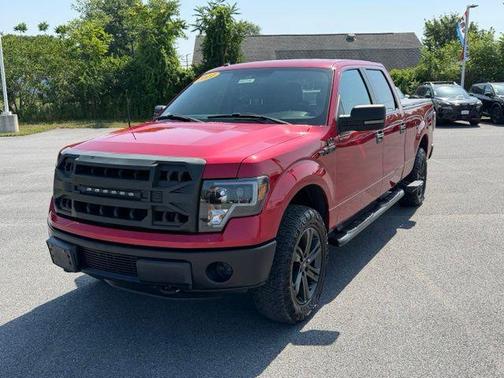 RED 2011 Ford F-150 XLT