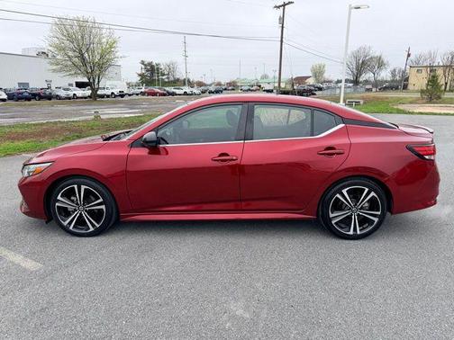 Scarlet Ember Tintcoat 2021 Nissan Sentra SR