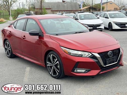 Scarlet Ember Tintcoat 2021 Nissan Sentra SR