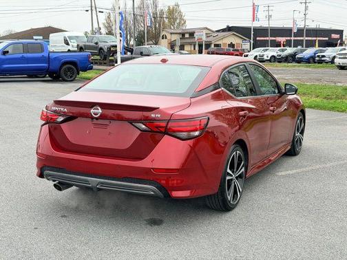 Scarlet Ember Tintcoat 2021 Nissan Sentra SR