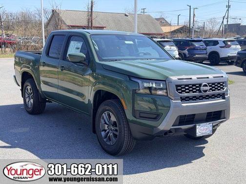 Tactical Green Metallic 2026 Nissan Frontier SV