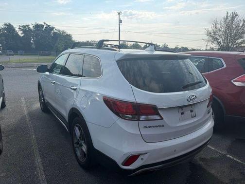 Monaco White 2017 Hyundai SANTA FE Limited Ultimate