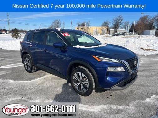 Caspian Blue Metallic 2023 Nissan Rogue SV
