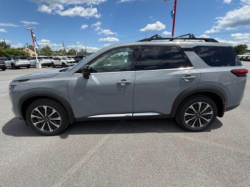 Boulder Gray Pearl 2026 Nissan Pathfinder Platinum